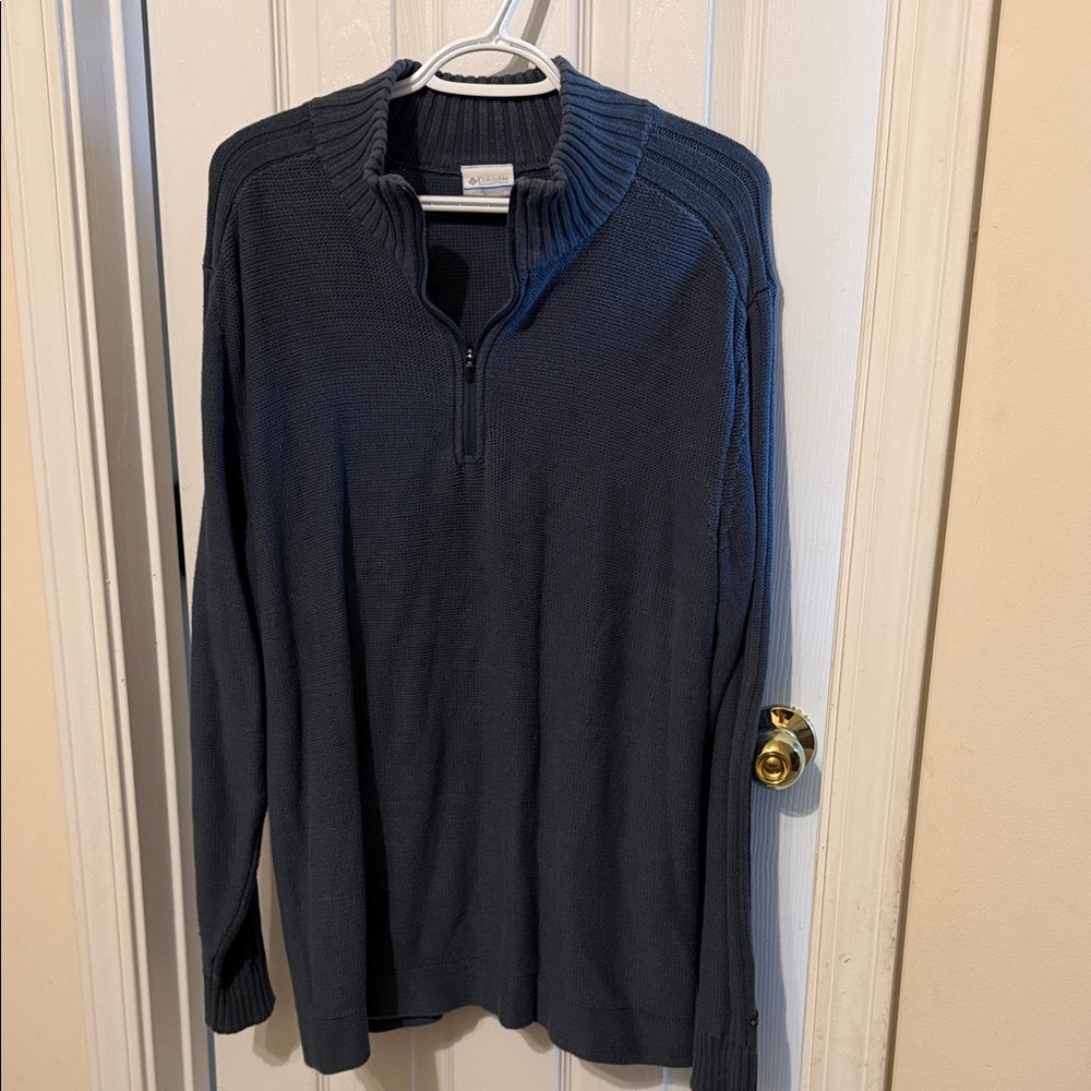 Men's Navy Blue Sweater Columbia